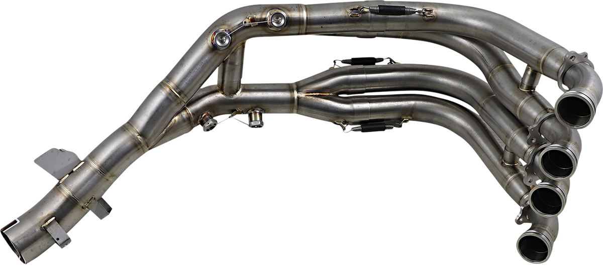S1000XR Header - Stainless Steel