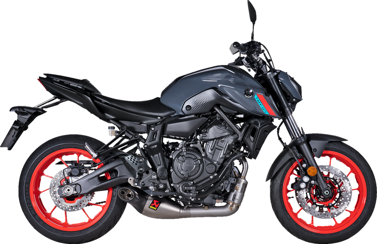 Racing Line Exhaust System - Titanium - Yamaha MT-07/XSR 700