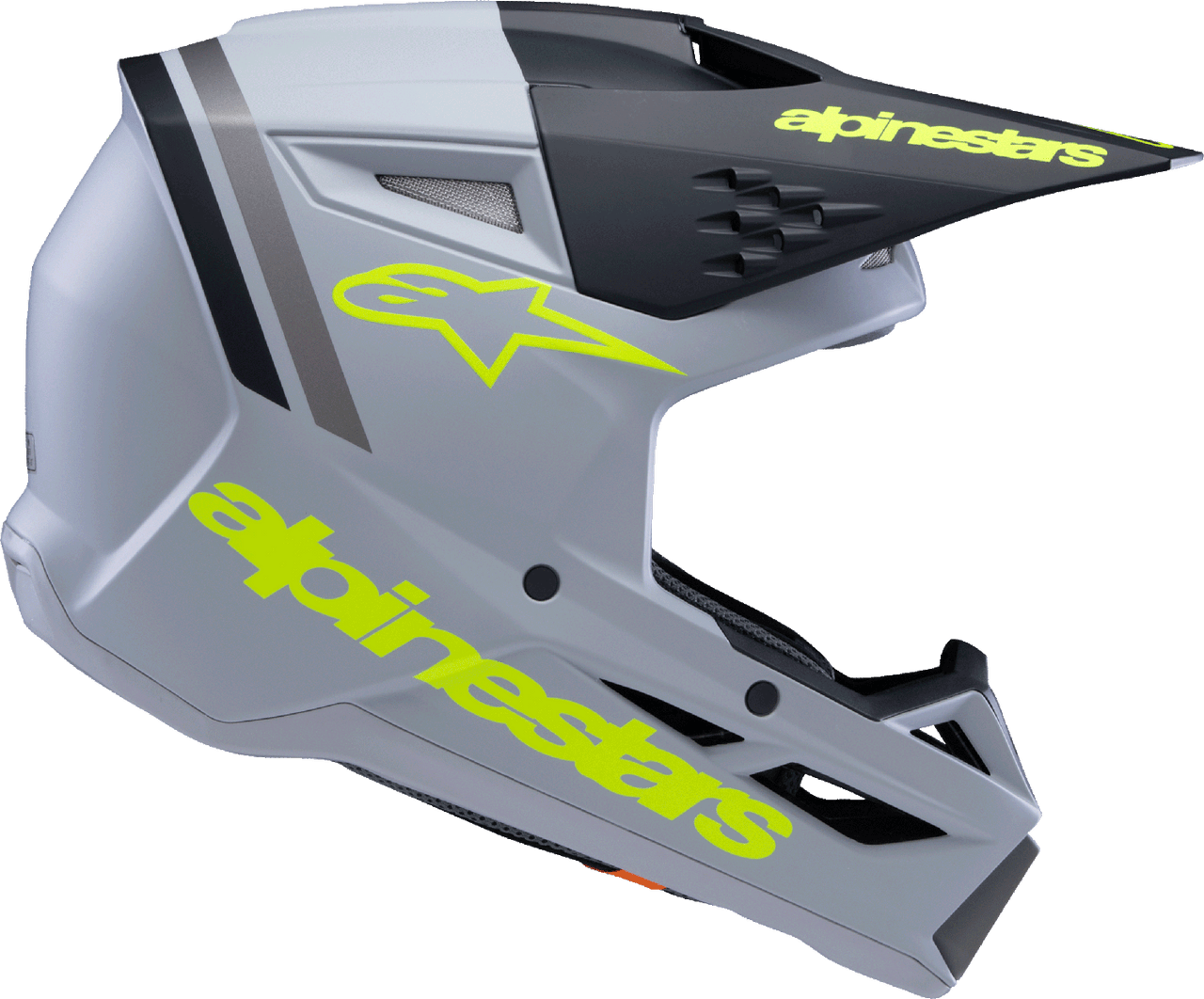 Youth SM3 Helmet - Radium - Matte Gray/Black/Yellow Fluo - Small