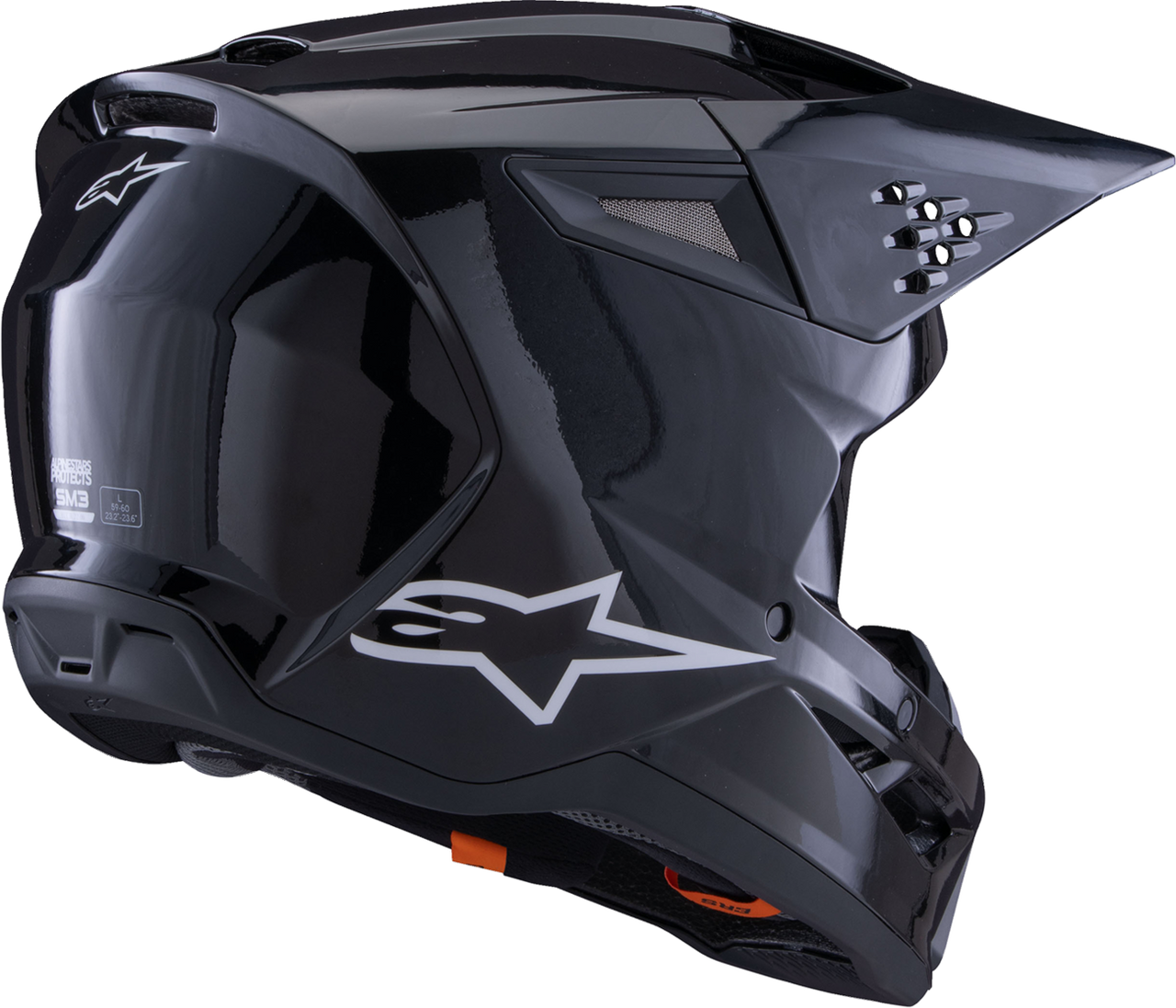 SM3 Helmet - Solid - Gloss Black - 2XL