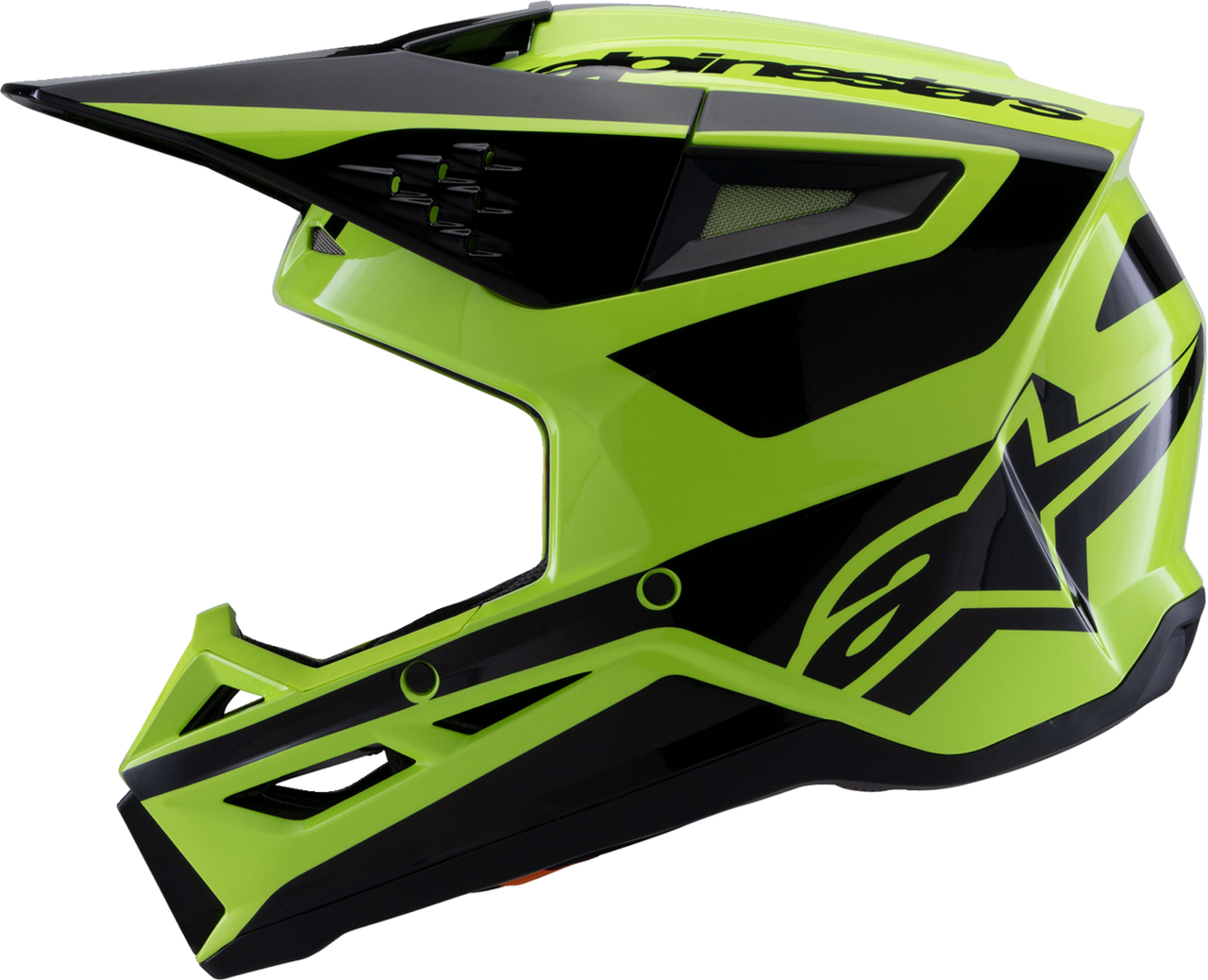 SM3 Helmet - Heat - Gloss Yellow Fluo/Black - XL
