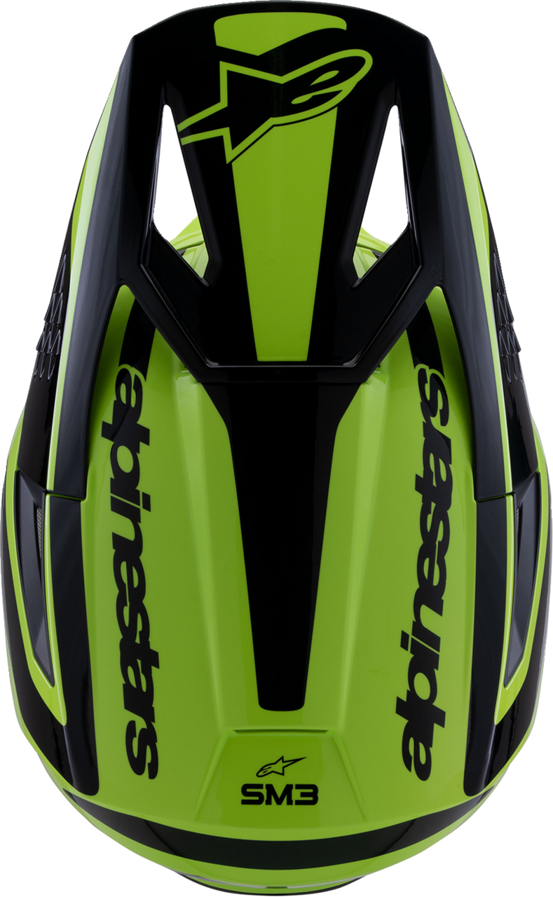 SM3 Helmet - Heat - Gloss Yellow Fluo/Black - Small