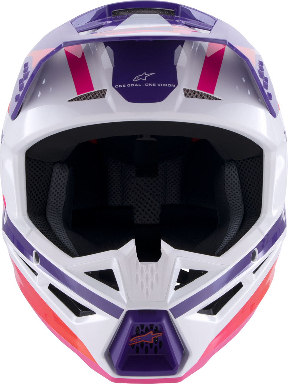 SM3 Helmet - Heat - Gloss White/Purple/Pink - Large