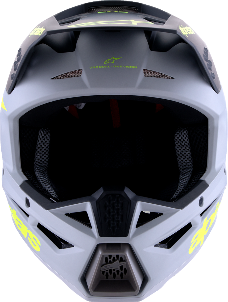 SM3 Helmet - Radium - Matte Gray/Black/Yellow Fluo - XL