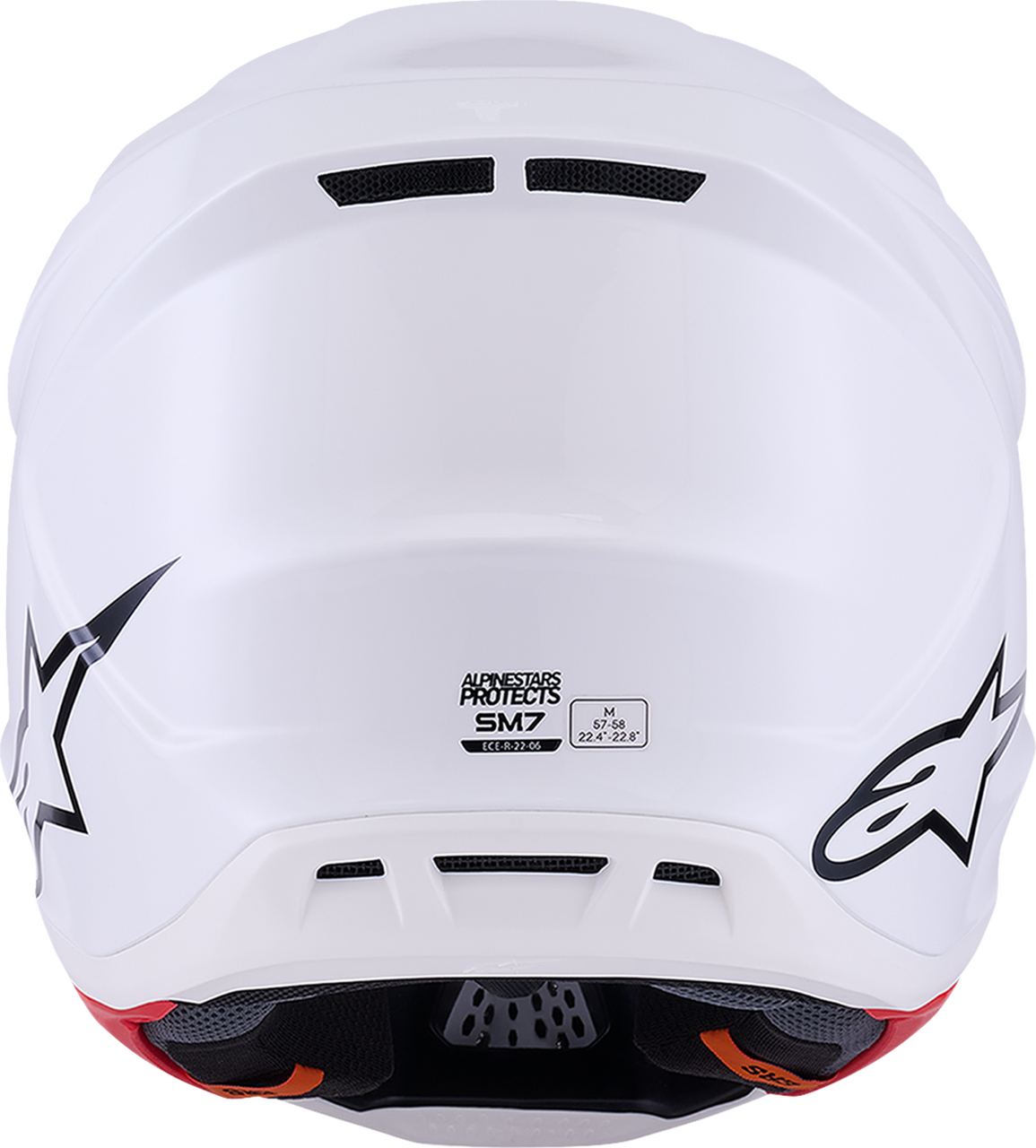 SM7 Helmet - Solid - Gloss White - Small