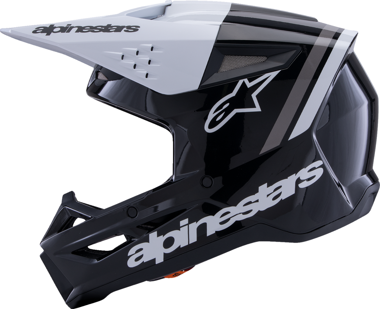 SM3 Helmet - Radium - Gloss Black/White/Gray - XS