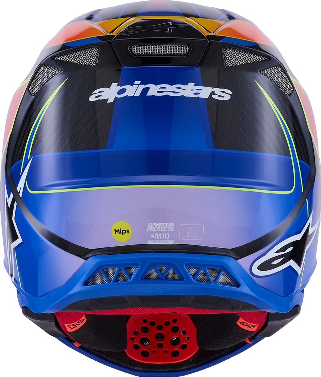 Supertech M10 Helmet - MIPS® - Era - Gloss Blue/Red/Yellow Fluo - XS