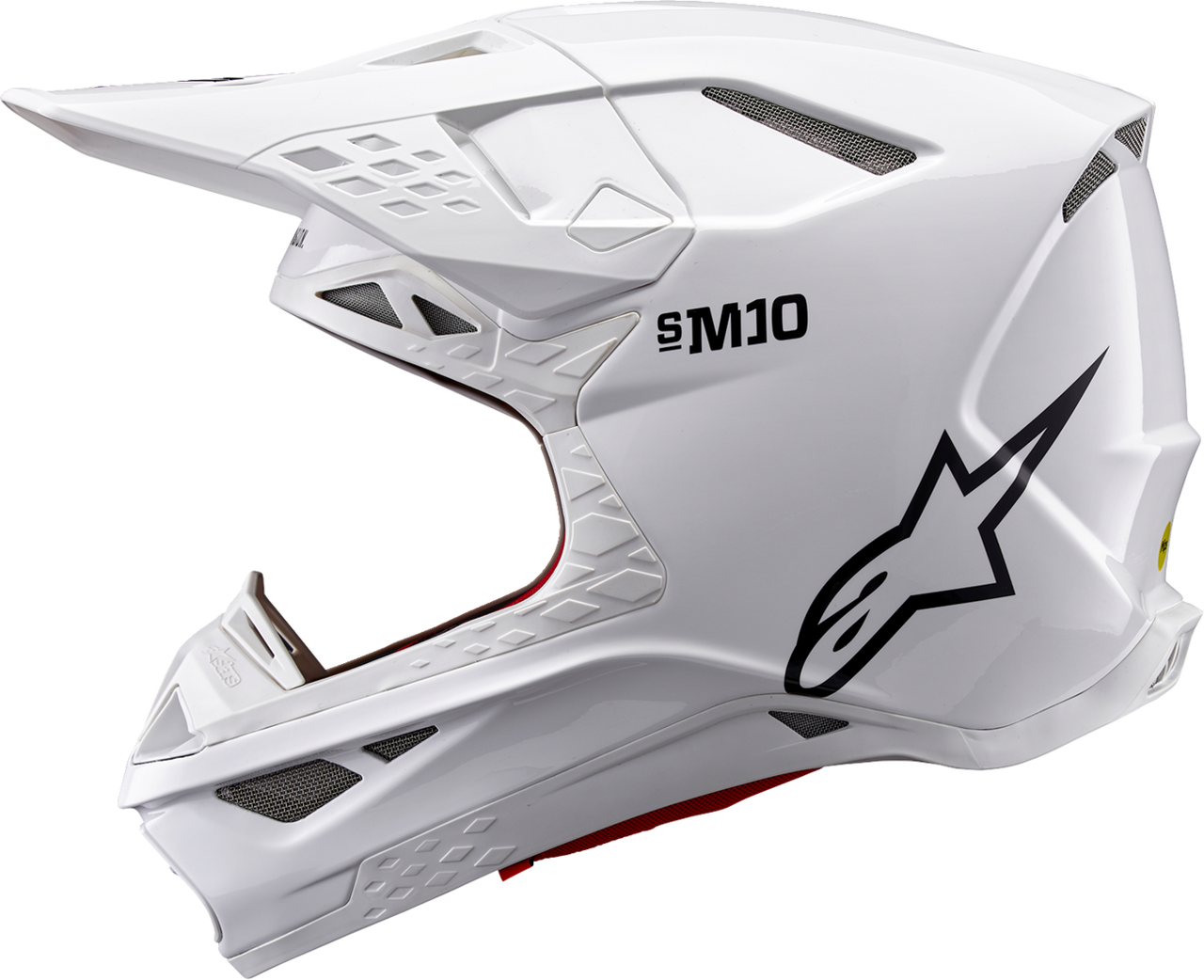 Supertech M10 Helmet - Solid - MIPS® - Gloss White - Medium