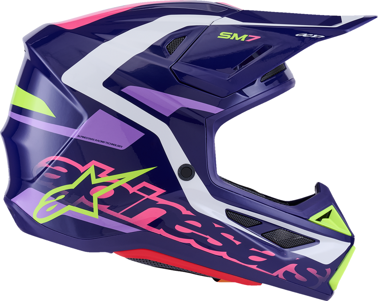 SM7 Helmet - Deed - Gloss Purple/Pink - XL