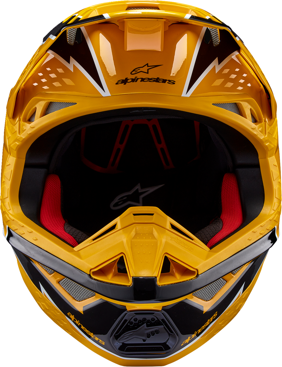 Supertech M10 Helmet - Ampress - MIPS® - Gloss Black/Yellow - 2XL