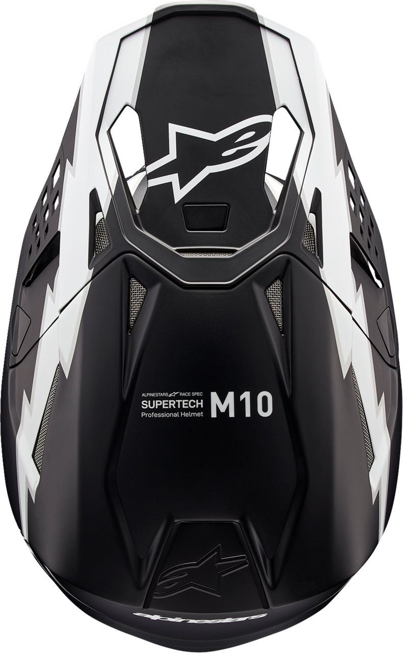 Supertech M10 Helmet - Ampress - MIPS® - Matte Black/White - Small