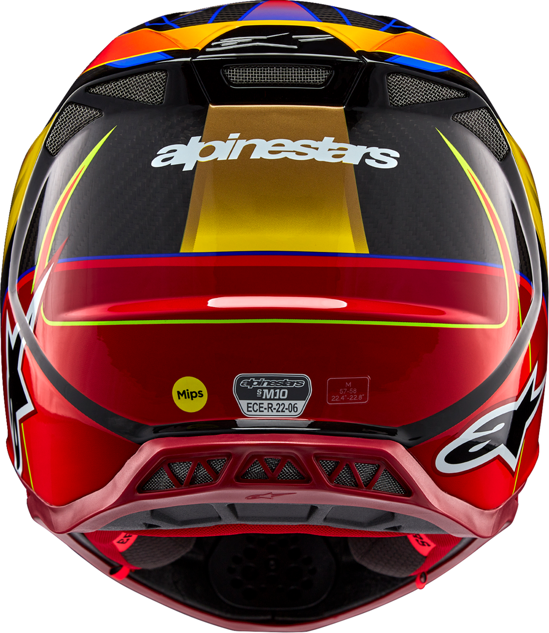 Supertech M10 Helmet - Era - MIPS® - Gloss Gold/Yellow/Rio Red - Medium