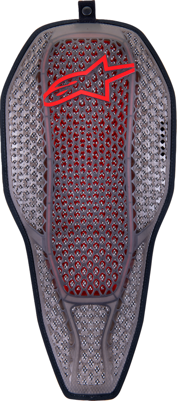 Nucleon Flex PROi Full Back Protector Insert - Transparent Smoke/Red - Medium
