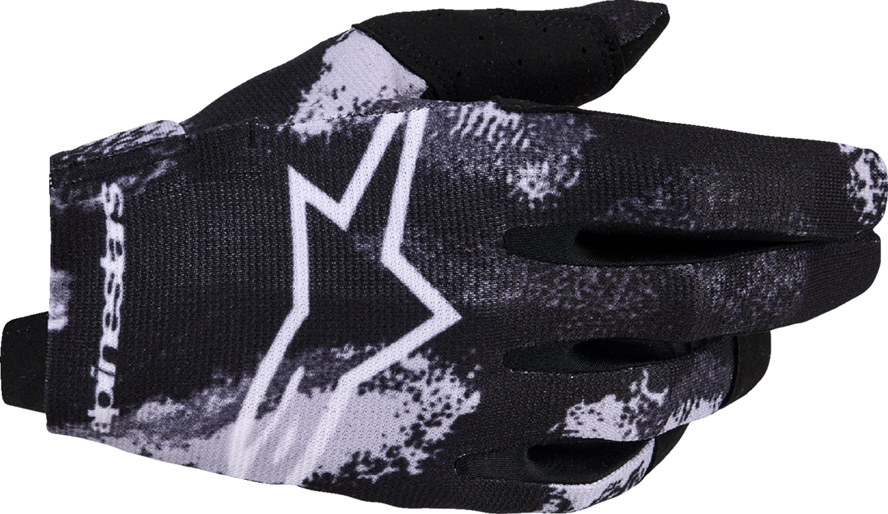 Youth Radar Gloves - Camo Iron - 3XS
