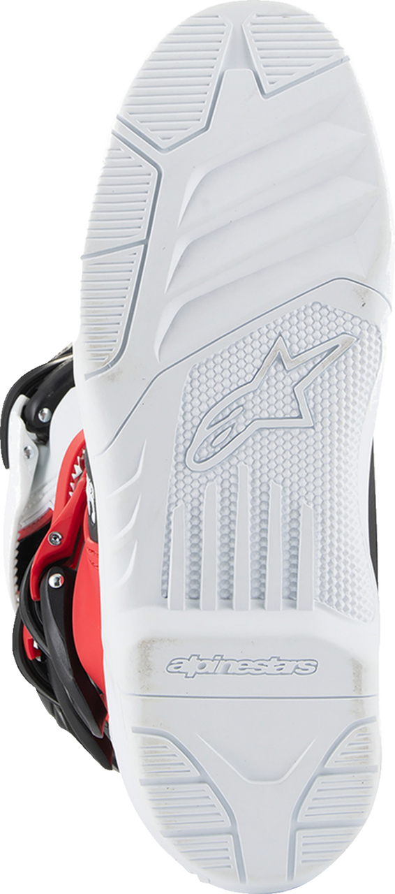 Youth Tech3S Boots - White/Black/Red - US 7 / EU 40.5