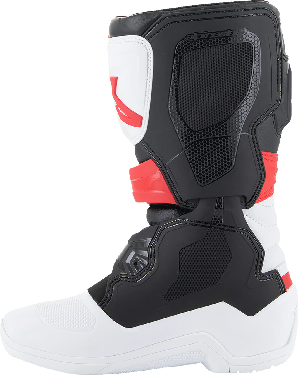 Youth Tech3S Boots - White/Black/Red - US 2 / EU 34