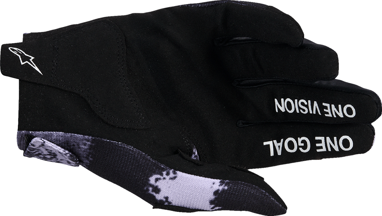 Youth Radar Gloves - Camo Iron - Small