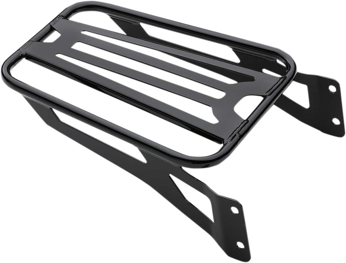 Sissy Bar Luggage Rack - Black - Tubular