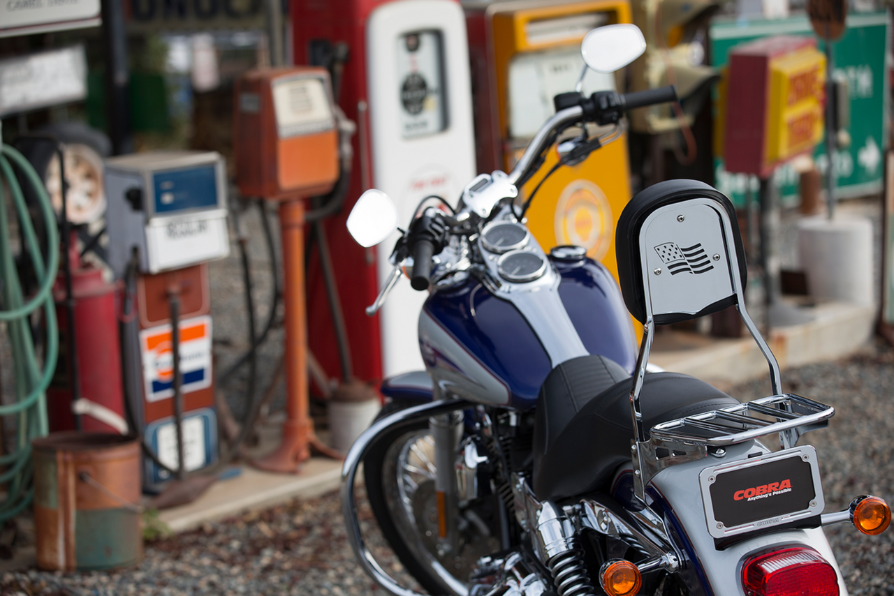 Luggage Rack - Chrome - Tubular