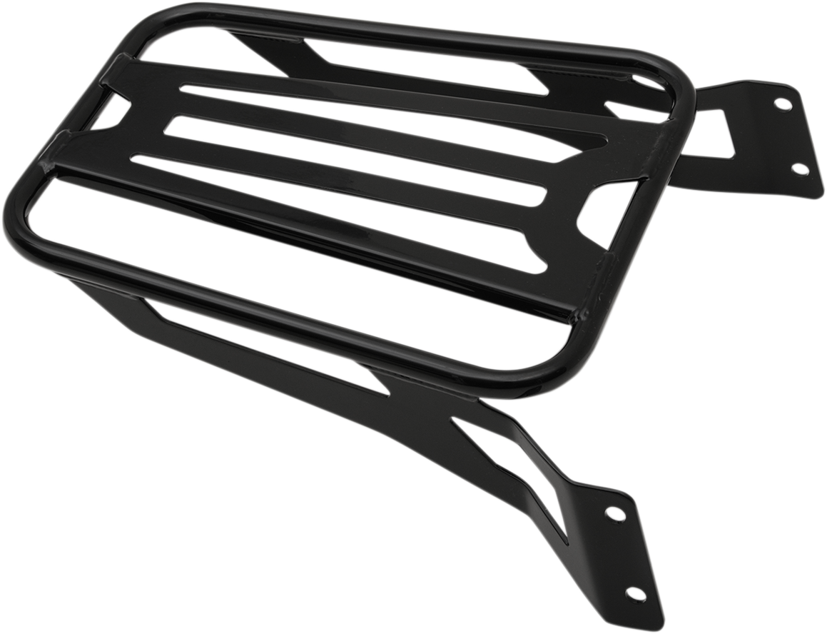 Sissy Bar Luggage Rack - Black - Tubular