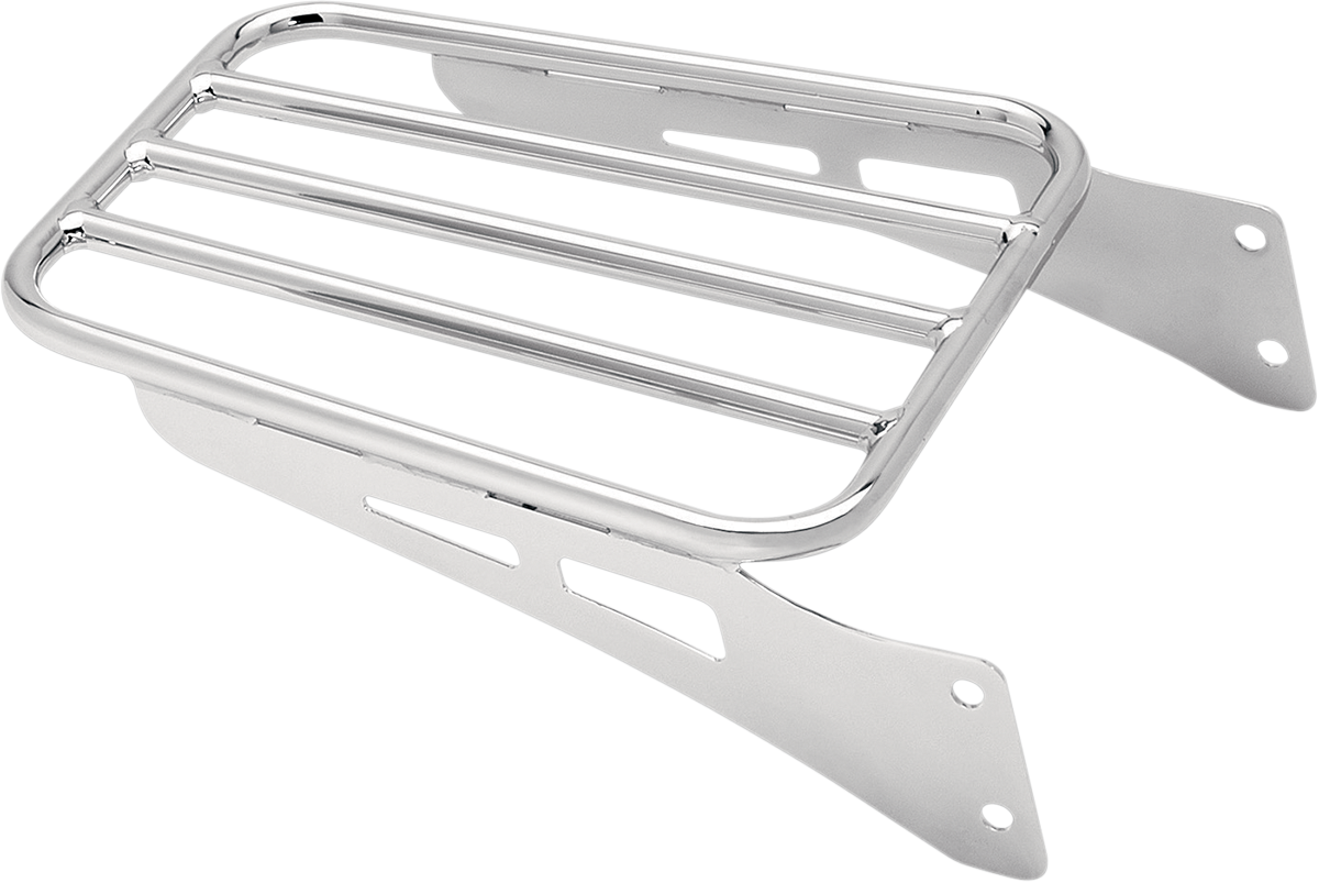 Sissy Bar Luggage Rack - Chrome - Tubular