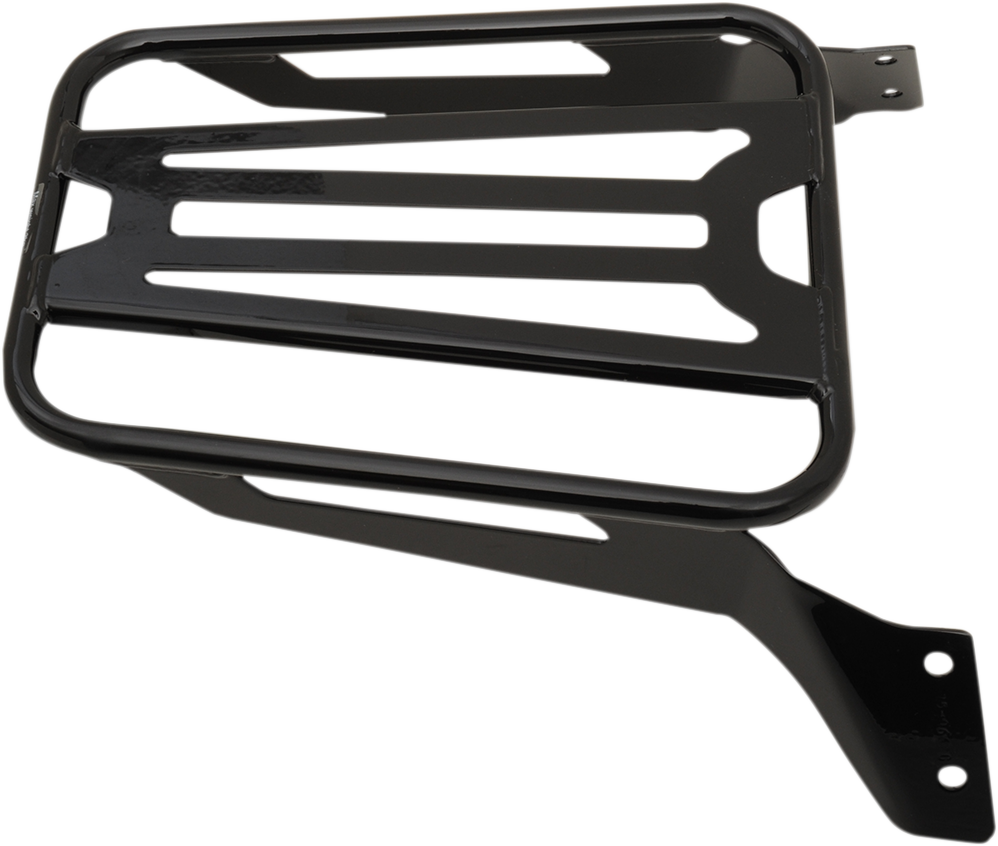 Sissy Bar Luggage Rack - Black - Tubular