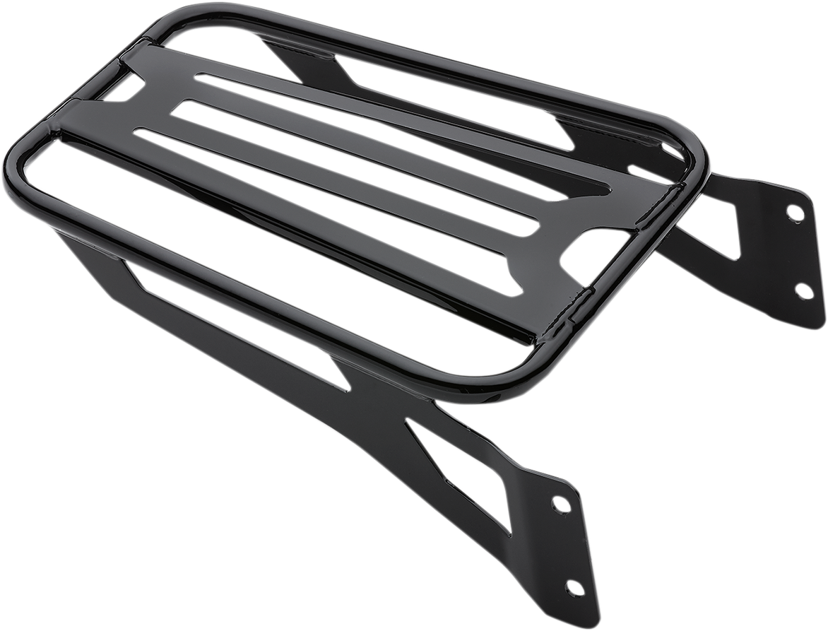 Sissy Bar Luggage Rack - Black - Tubular - 1510-0416