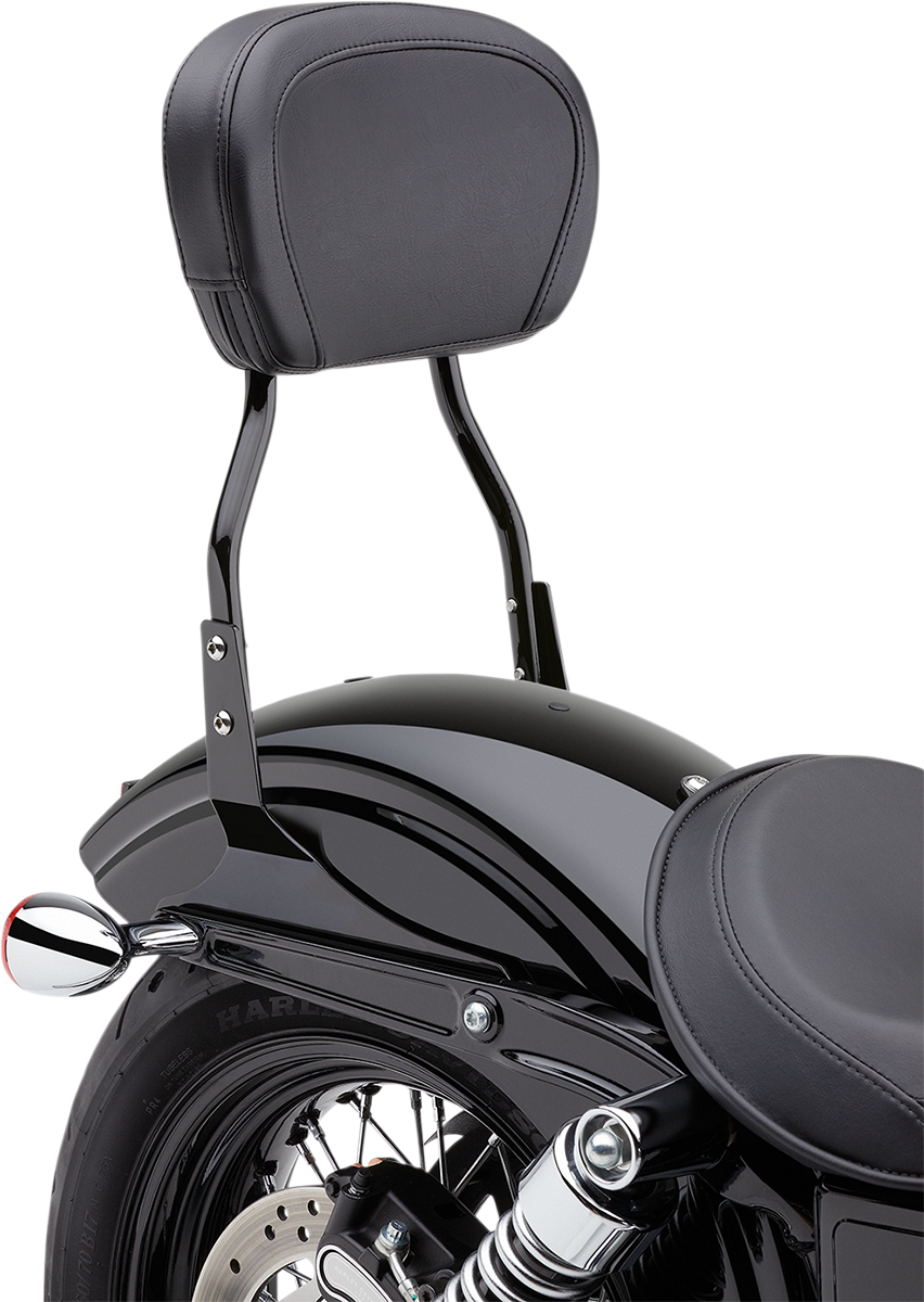 Round Sissy Bar - Standard - Black - Sportster