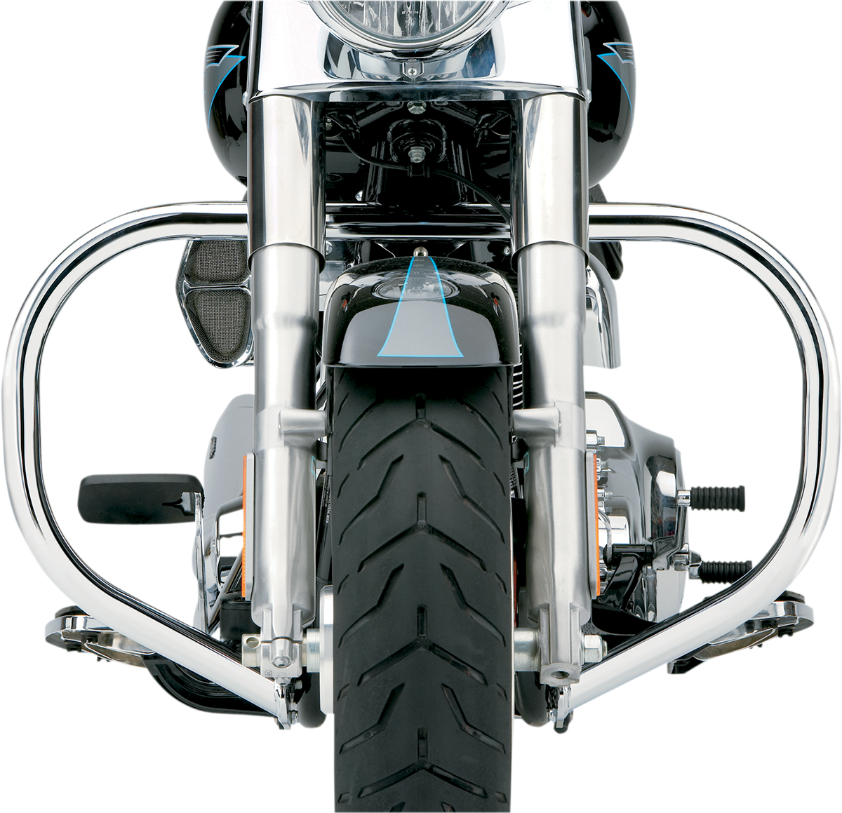 Freeway Bar (Highway Bar) - Fatty - Chrome - Softail
