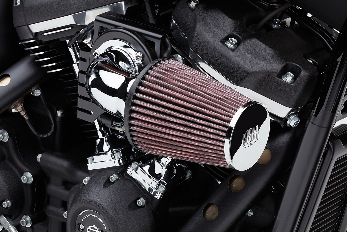 Cone Air Intake Kit - Chrome - Sportster
