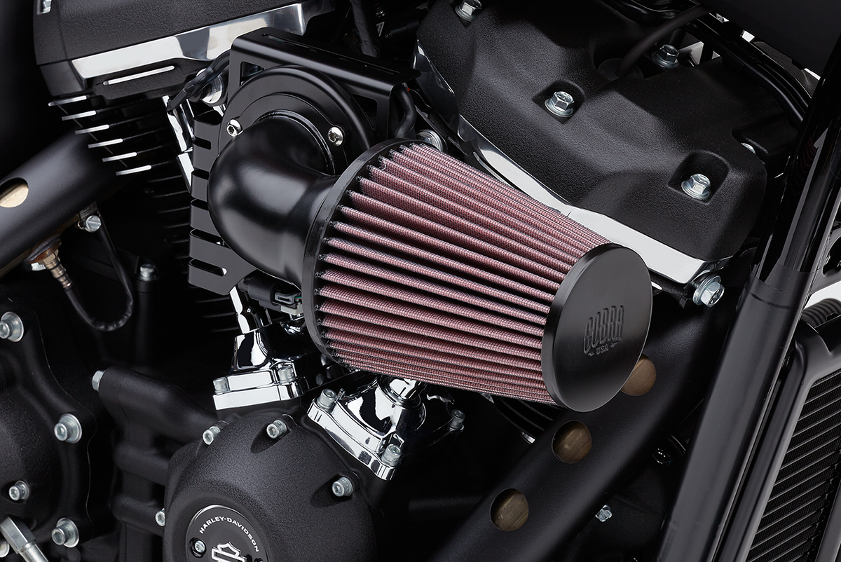 Cone Air Intake - Black - Sportster
