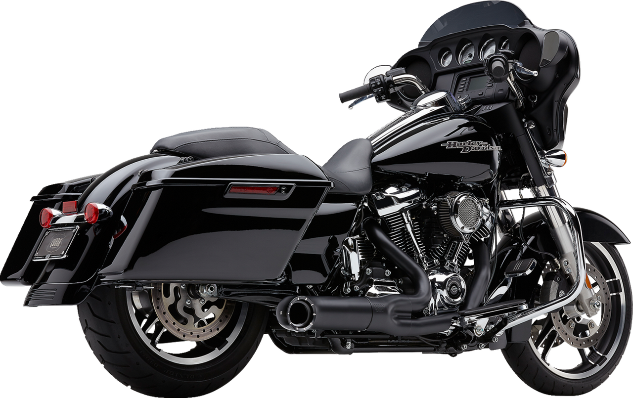Turn Out 2-into-1 Exhaust System - Black - 1800-2555