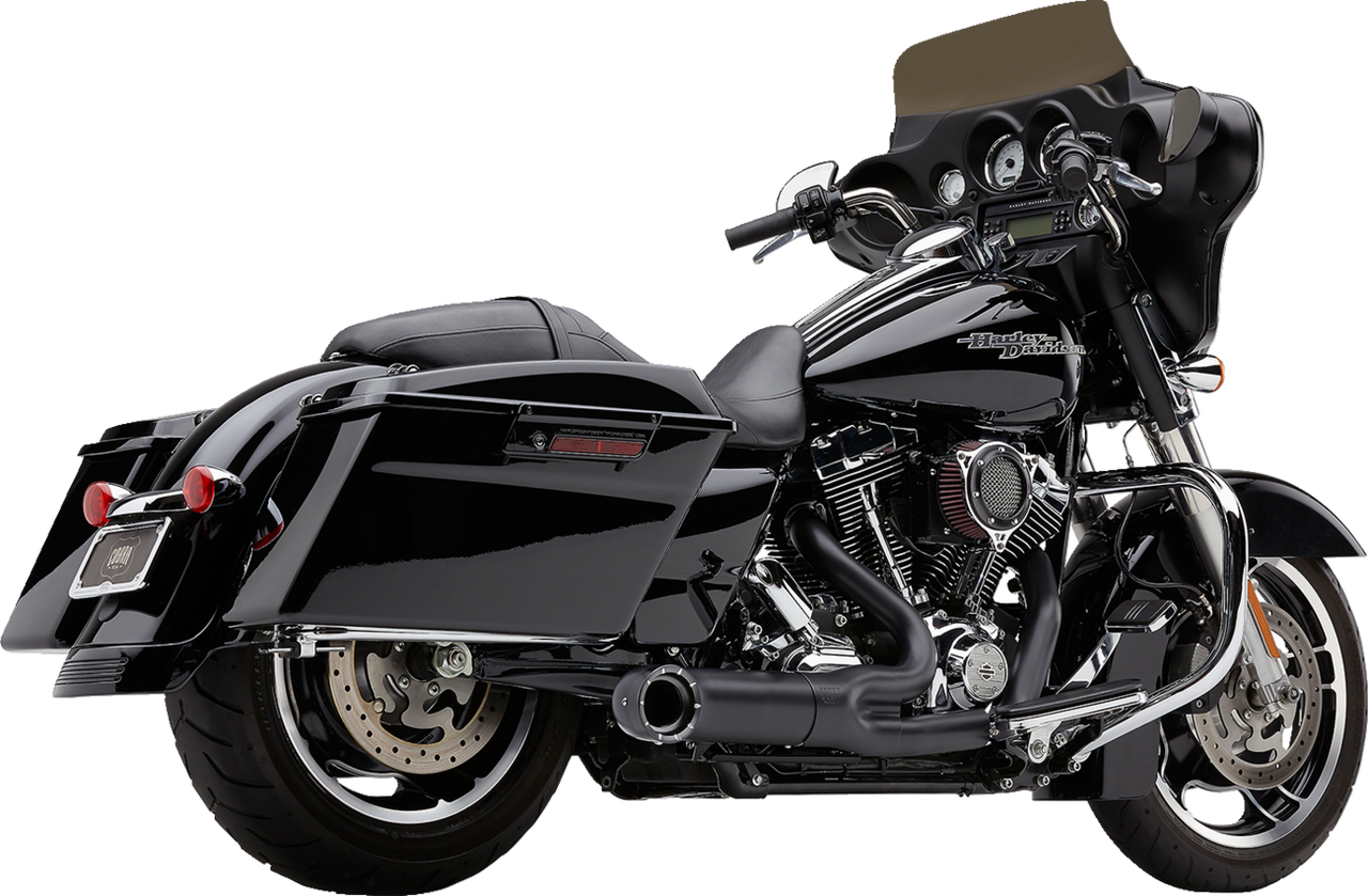 Turn Out 2-into-1 Exhaust System - Black - 1800-2553
