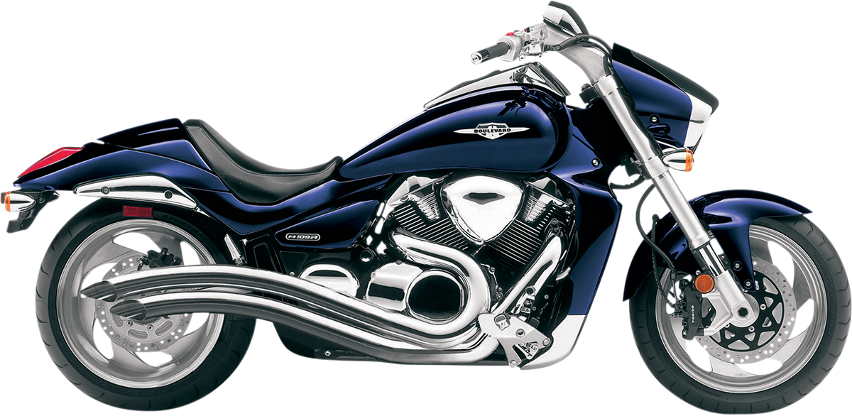 Speedster Swept Exhaust - Chrome - M109R