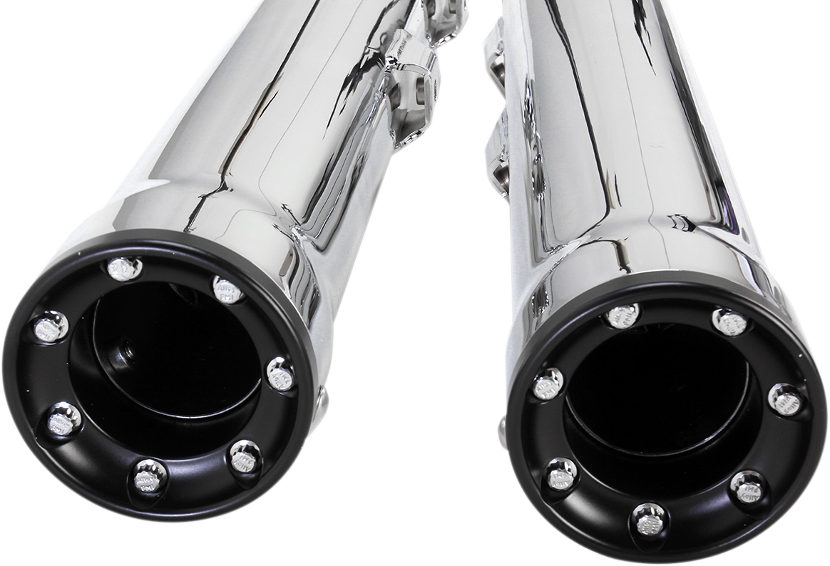 3" RPT Mufflers for '00-'06 Softail - Chrome