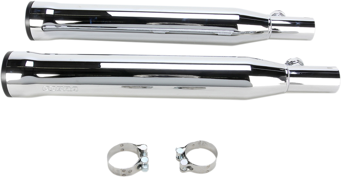 3" RPT Mufflers for '00-'06 Softail - Chrome