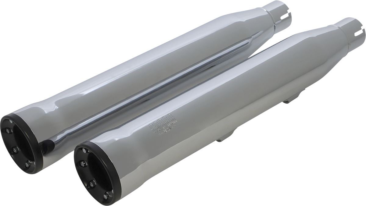 3" RPT Mufflers - Chrome - 1801-0707