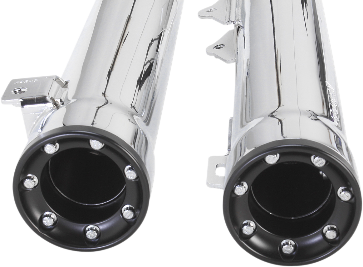 3" RPT Mufflers - Chrome - 1801-0721