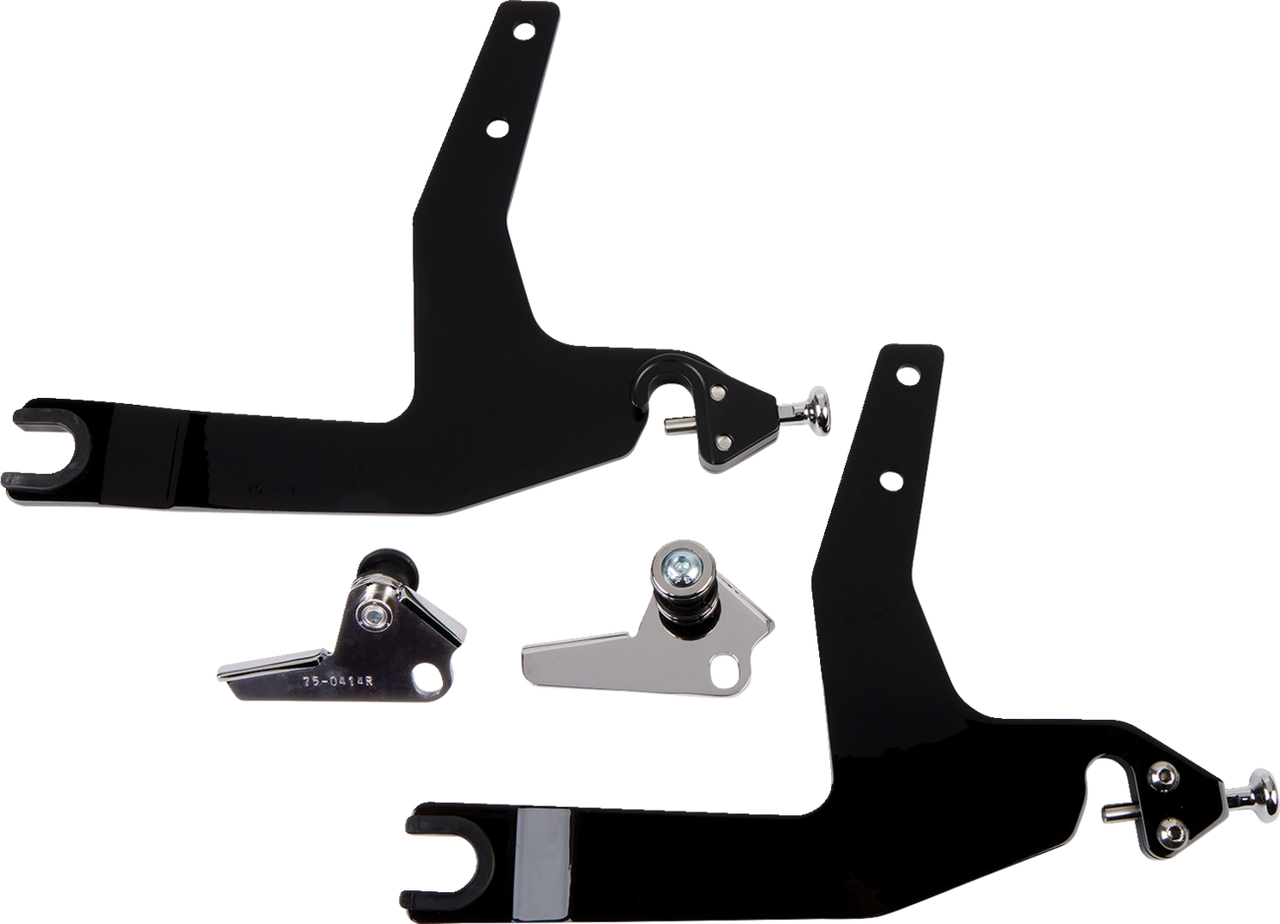 Backrest Kit - 11" - Black - Softail - 1501-0572