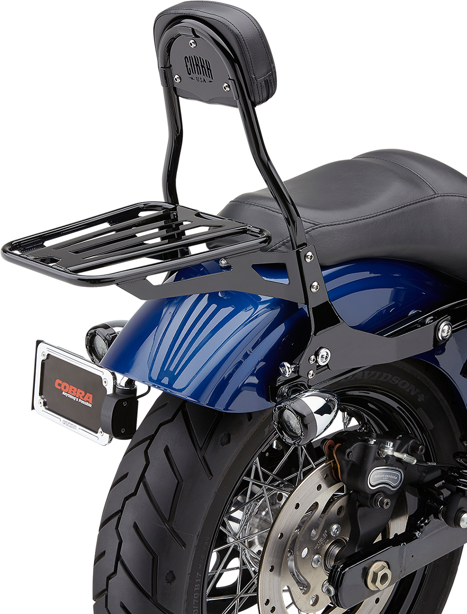 Backrest Kit - 14" - Black - Dyna - 1501-0560