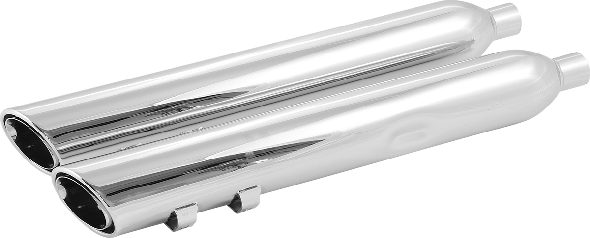 909 Uppercut Mufflers for '95-'16 FL - Chrome
