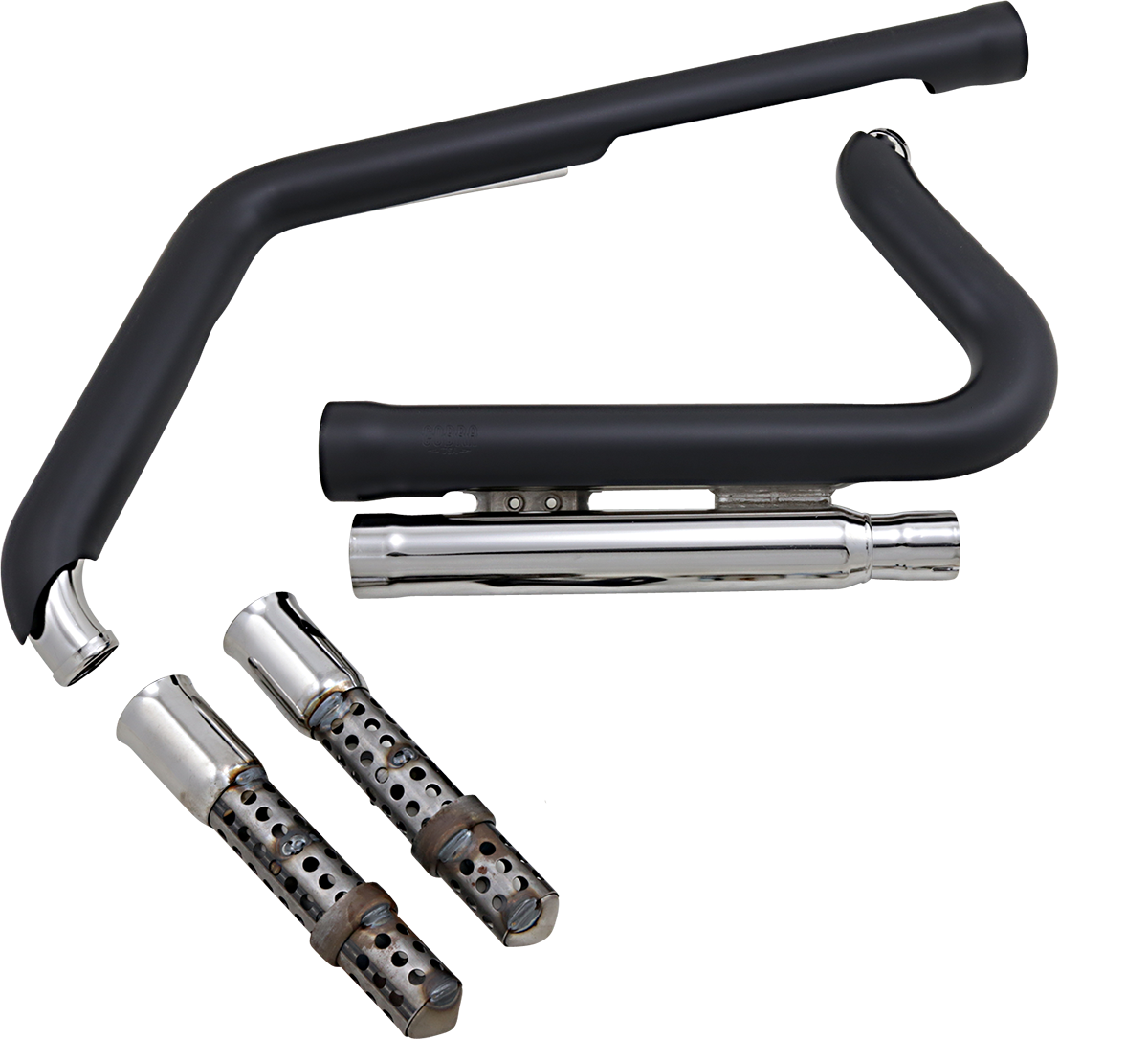 909 Exhaust - Black - '12-'17 Softail