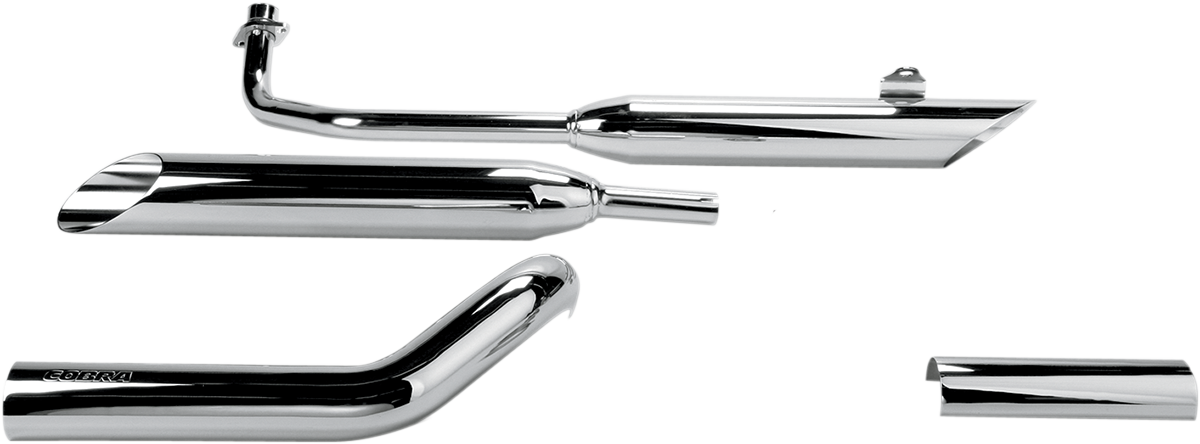 V-Star 650 Slashcut Mufflers