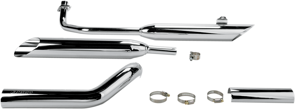 V-Star 650 Slashcut Mufflers