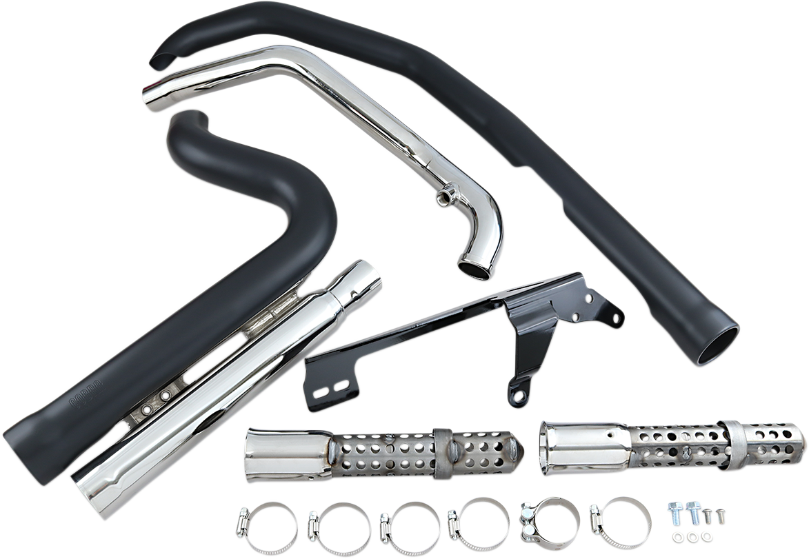 909 Exhaust - Black - '07-'13 XL