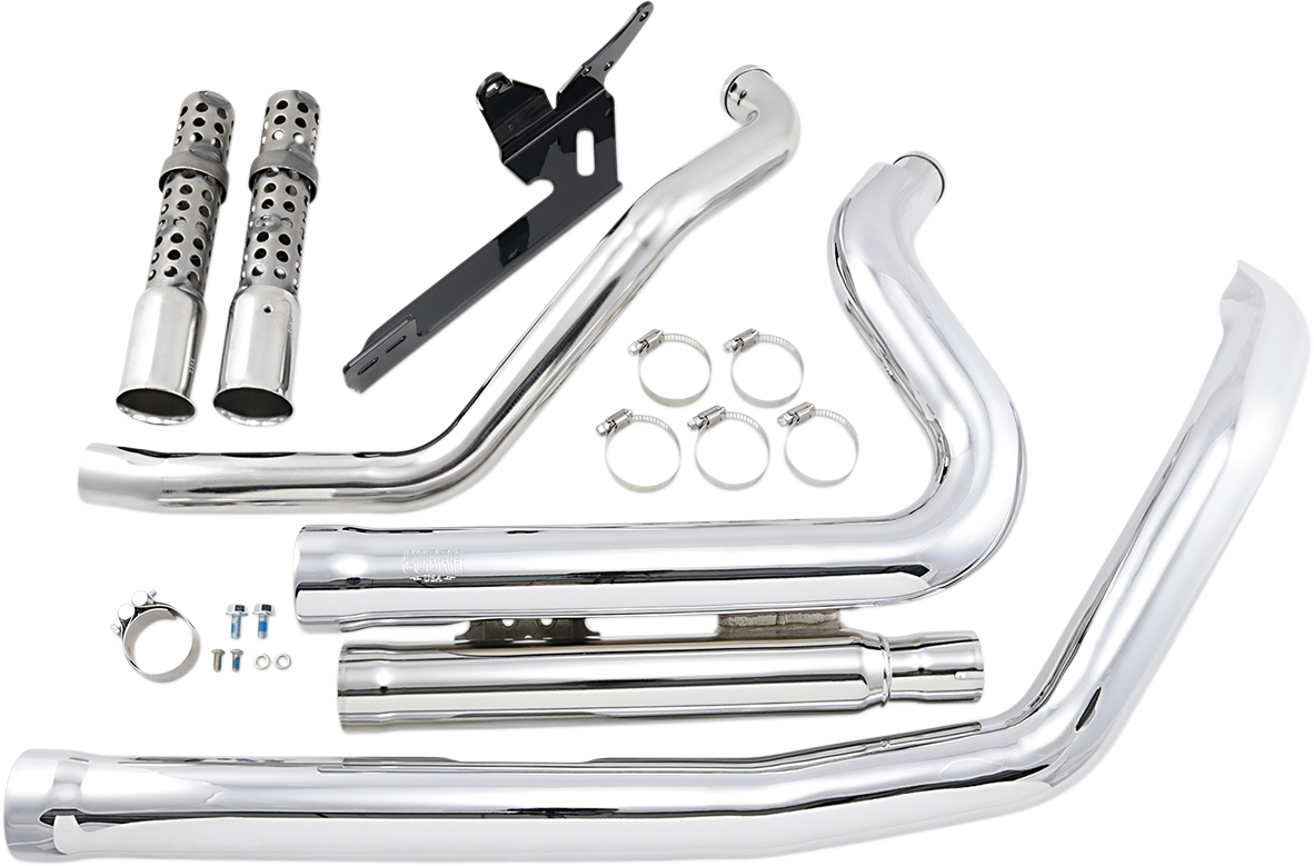 909 Exhaust - Chrome - '07-'13 XL