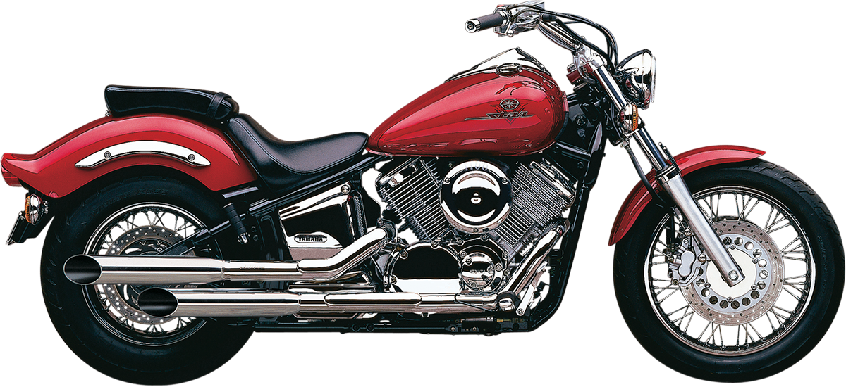 Classic Deluxe Exhaust - Chrome - XVS1100