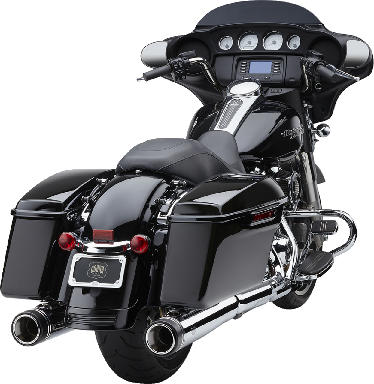 4-1/2" Neighbor Haters® Series Mufflers - Chrome - 1801-1511