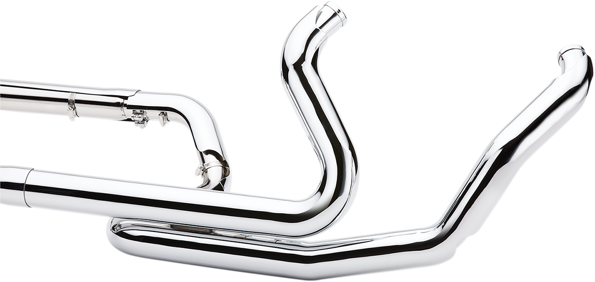 Powerport Headpipes - Chrome - '10-'16 Bagger