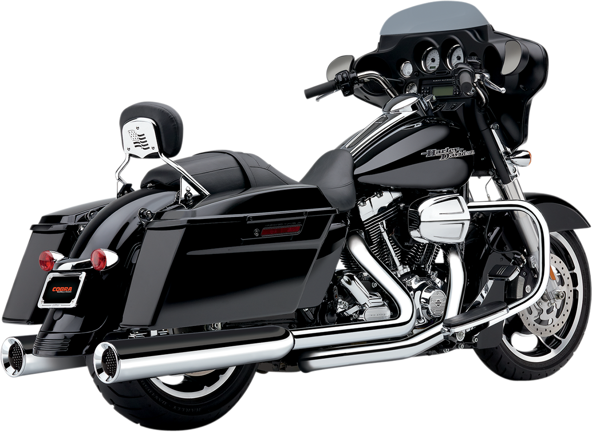 Power Flo Mufflers for '95-'16 FL - Chrome